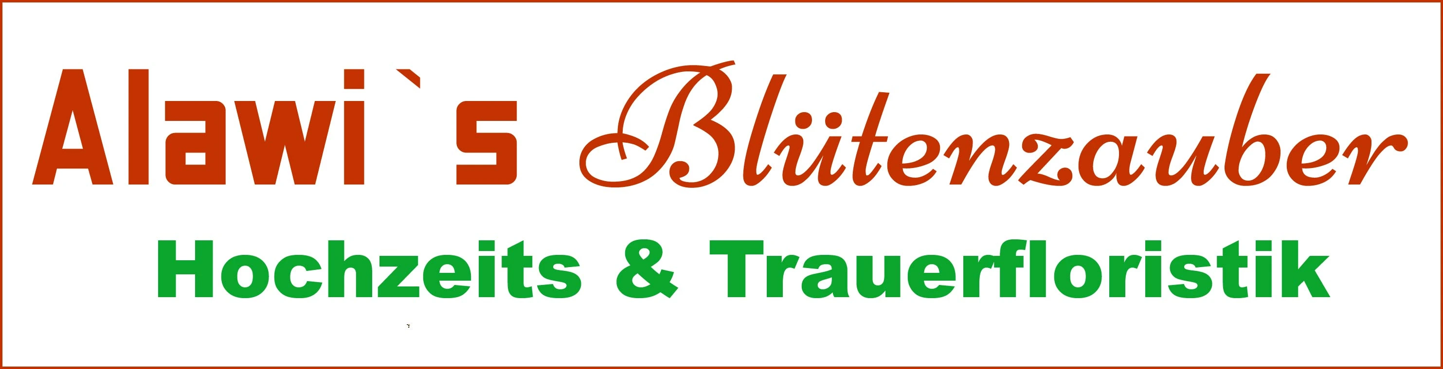 Alawi`s Blütenzauber Logo
